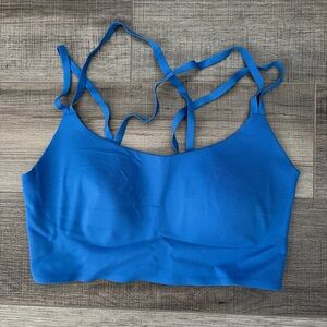 Aerie Bold Blue Double Strap Bra